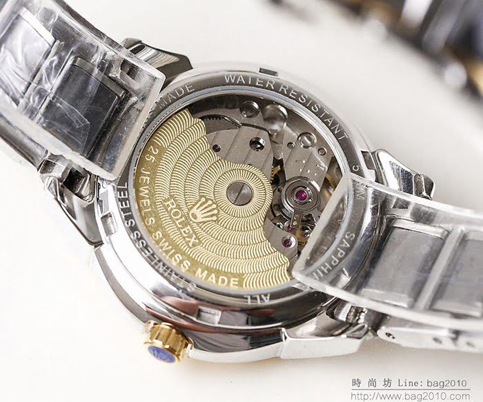 ROLEX勞力士 新款鎢鋼 Rolex情侶款 2019夏季熱浪勁推 進口雙曆機芯 高檔情侶表  wssb5195